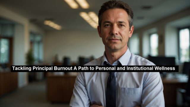 Tackling Principal Burnout